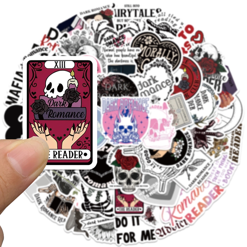 50PCS Cartoon Skull Home Decor - Sticker Luggage Decorative recension och pris