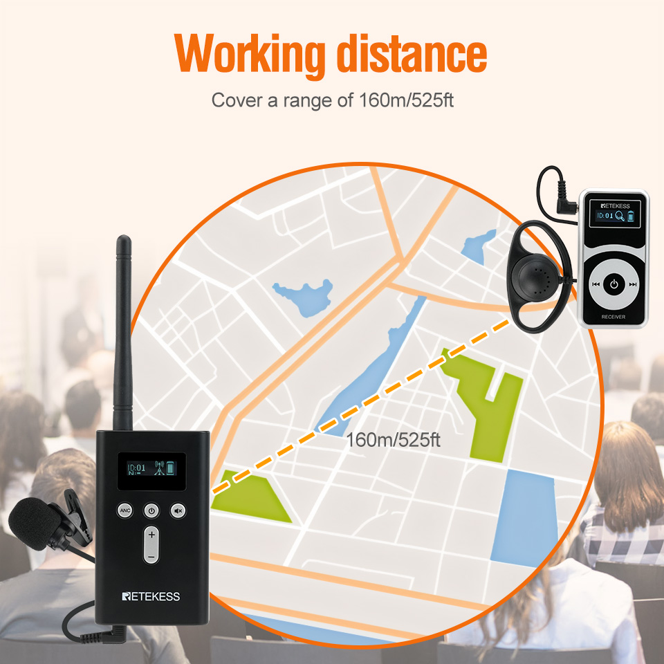 RETEKESS T130P T131P Tour Guid - Travel Accessories Guide recension och pris