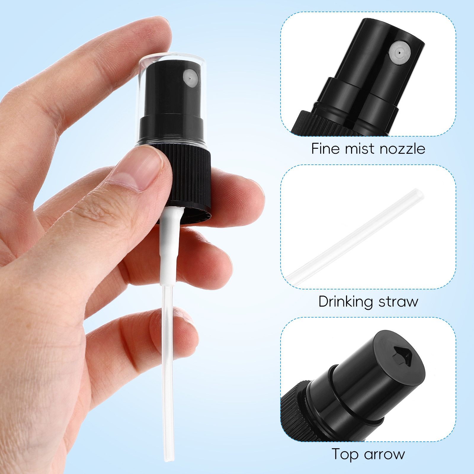 20Pcs Perfume Spray Nozzle Acc - Travel Accessories Bottles recension och pris