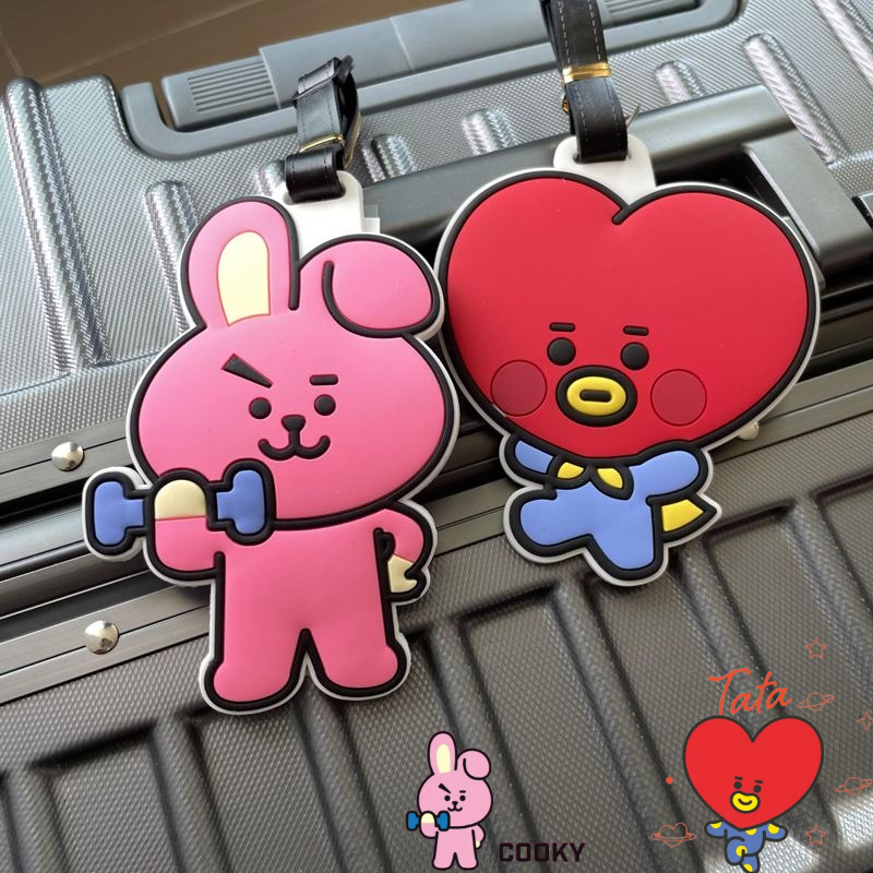 BT21 cartoon cute keychain Kaw - Travel Accessories In Bulk recension och pris