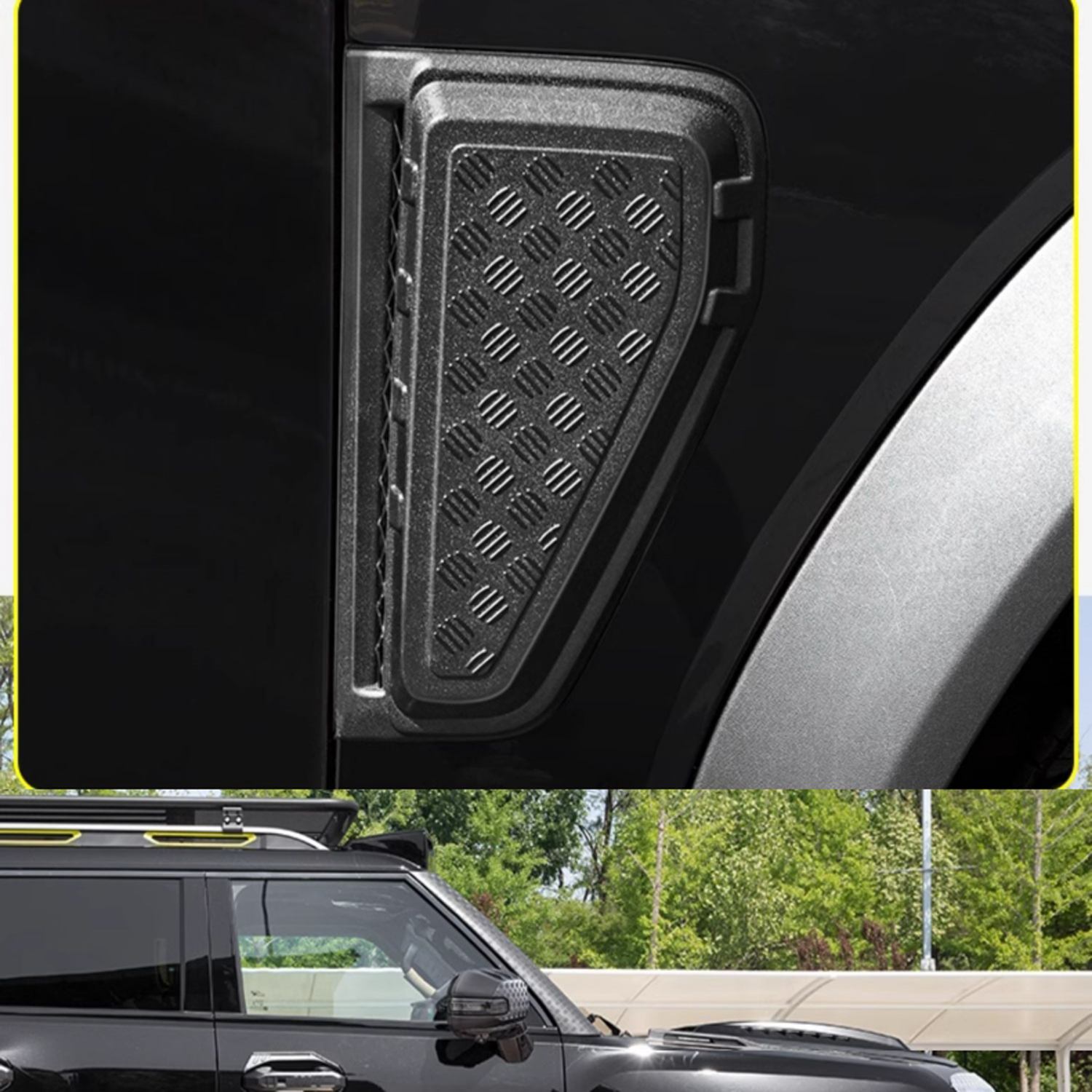 2Pcs ABS Car Fender Vents for  - Travel Accessories Guide recension och pris