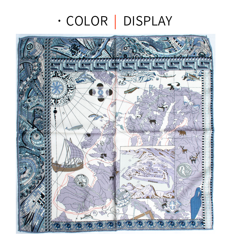 Retro Explorer Map Print Squar - Travel Accessories For Elderly recension och pris
