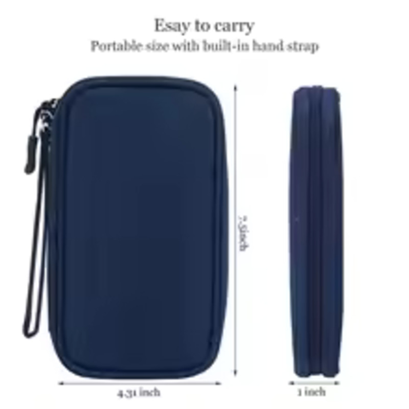 1PCS Grey/Black/Pink/Navy NEW  - Cable Organizer Travel recension och pris