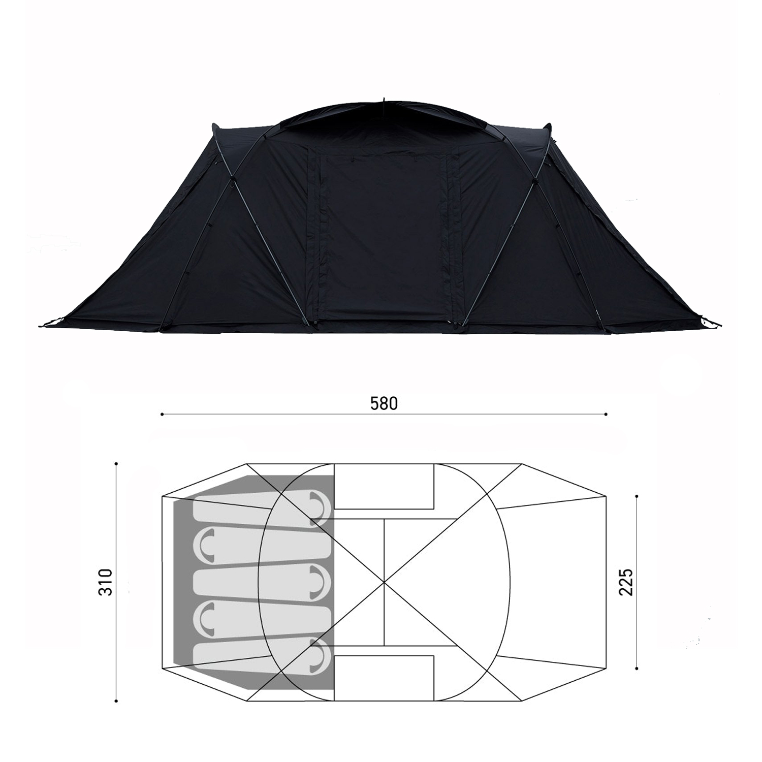 Outdoor Camping Large Family T - Travel Accessories You Need recension och pris