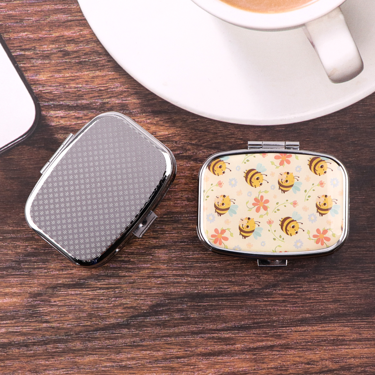 Cat Mini Pill Box 2-Compartmen - Travel Accessories For Japan recension och pris