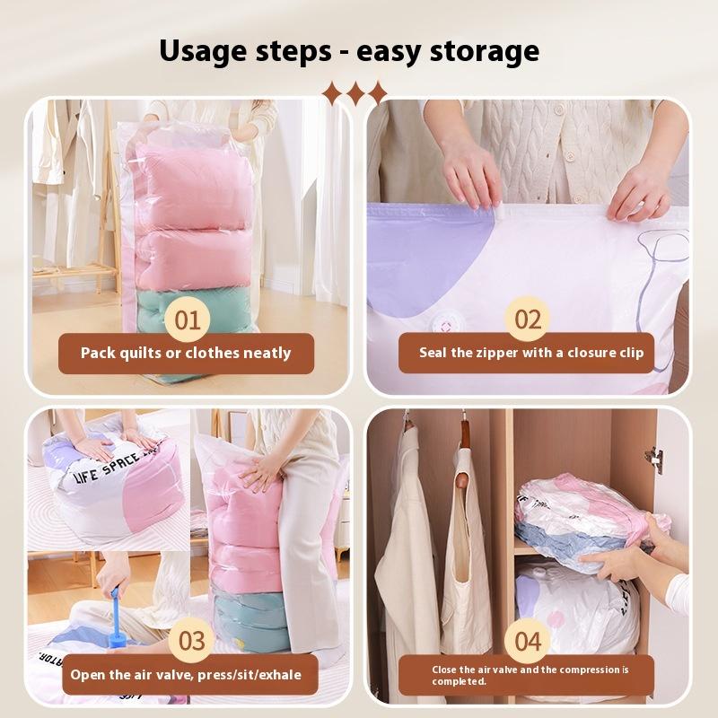 No Need Pump Vacuum Bags Large - Travel Accessories You Need recension och pris