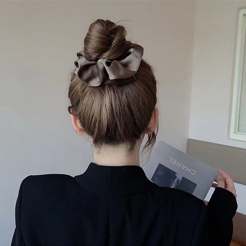 3Pcs Luxury Satin Hair Scrunch - Travel Accessories For Elderly recension och pris