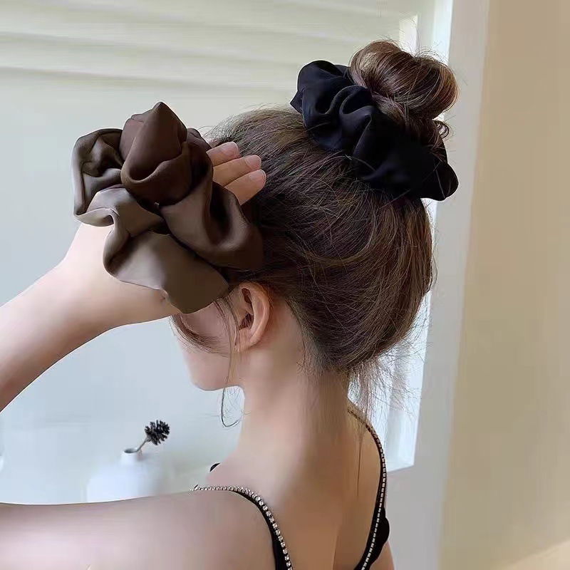 3Pcs Luxury Satin Hair Scrunch - Travel Accessories For Elderly recension och pris