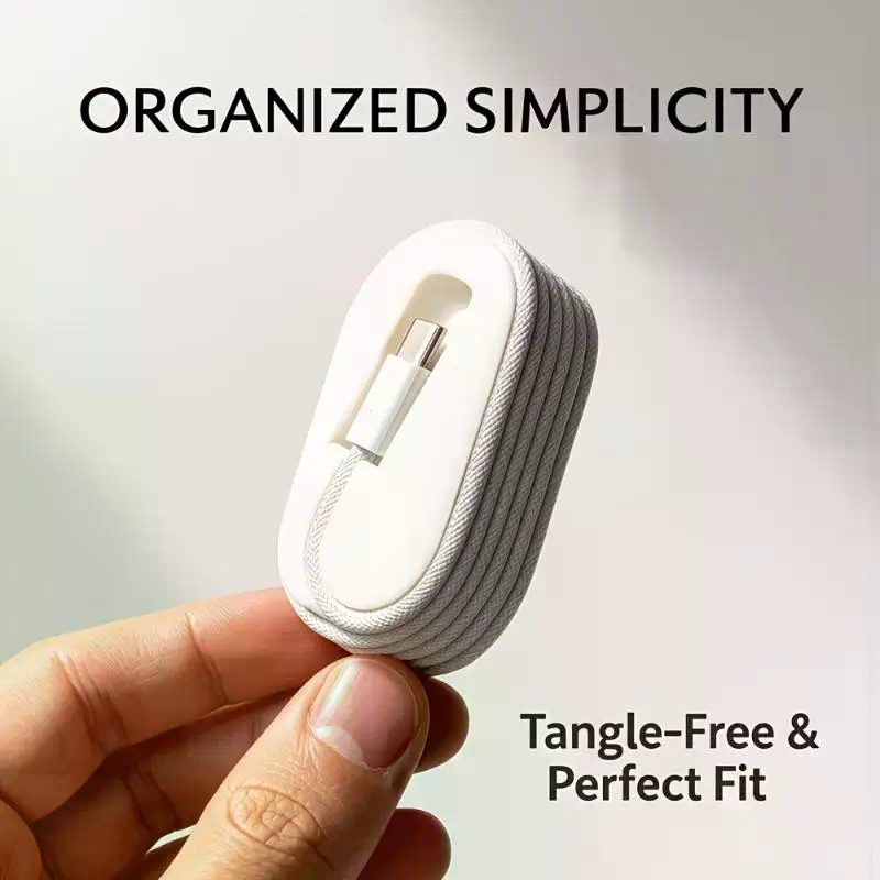 Portable Cable Winder Organize - Cable Organizer Travel recension och pris