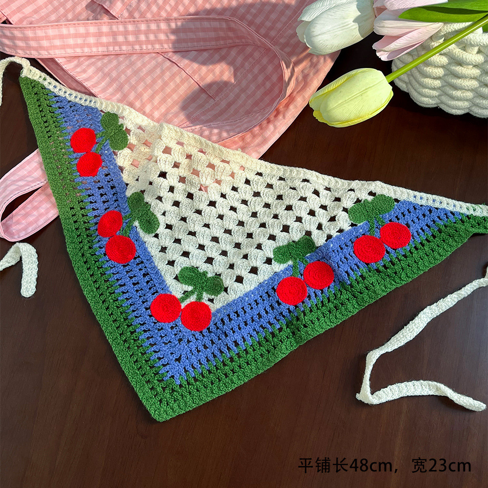 Women Boho Crochet Head Scarf  - Travel Accessories For Elderly recension och pris