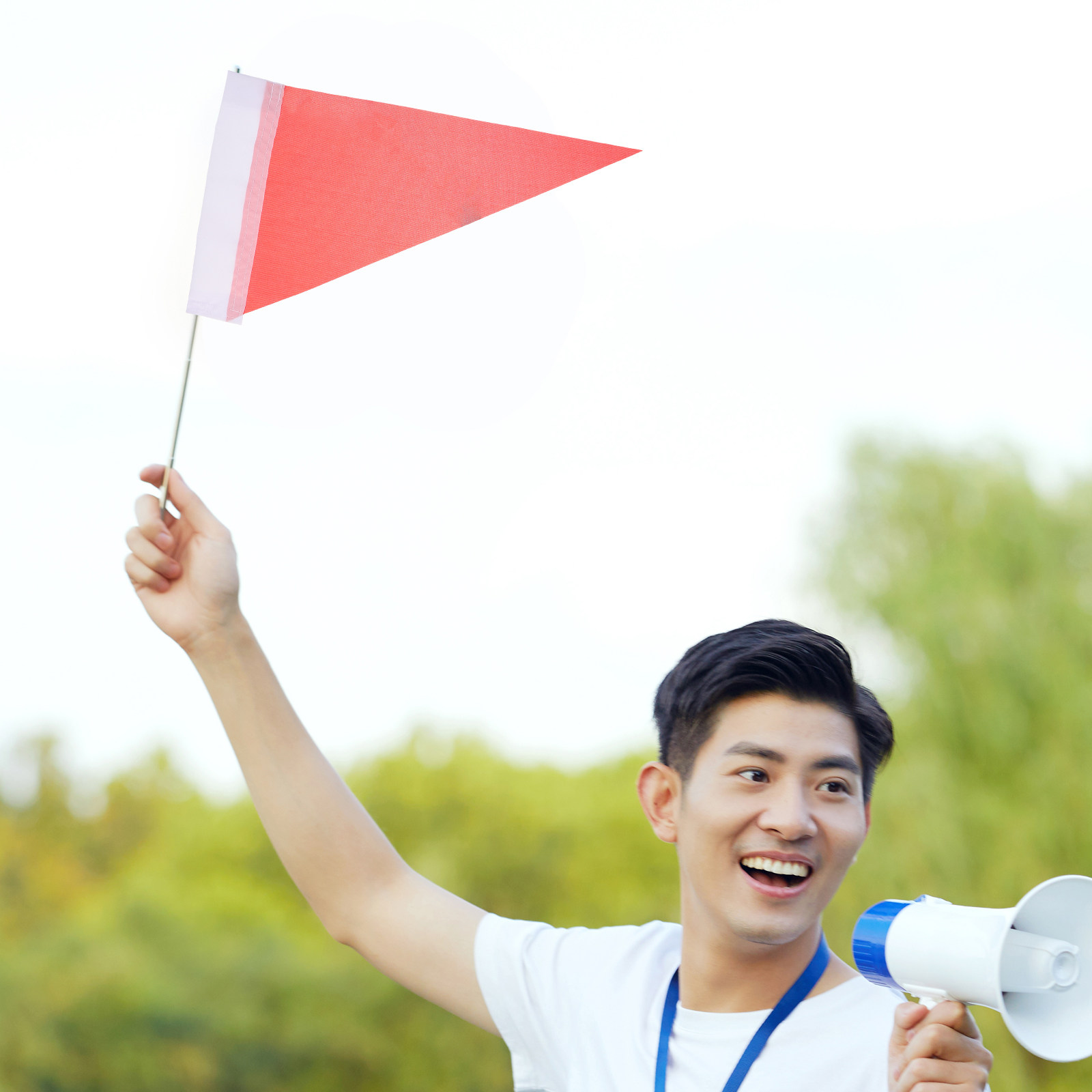 5 Pcs Triangle Tour Guide Flag - Travel Accessories Guide recension och pris