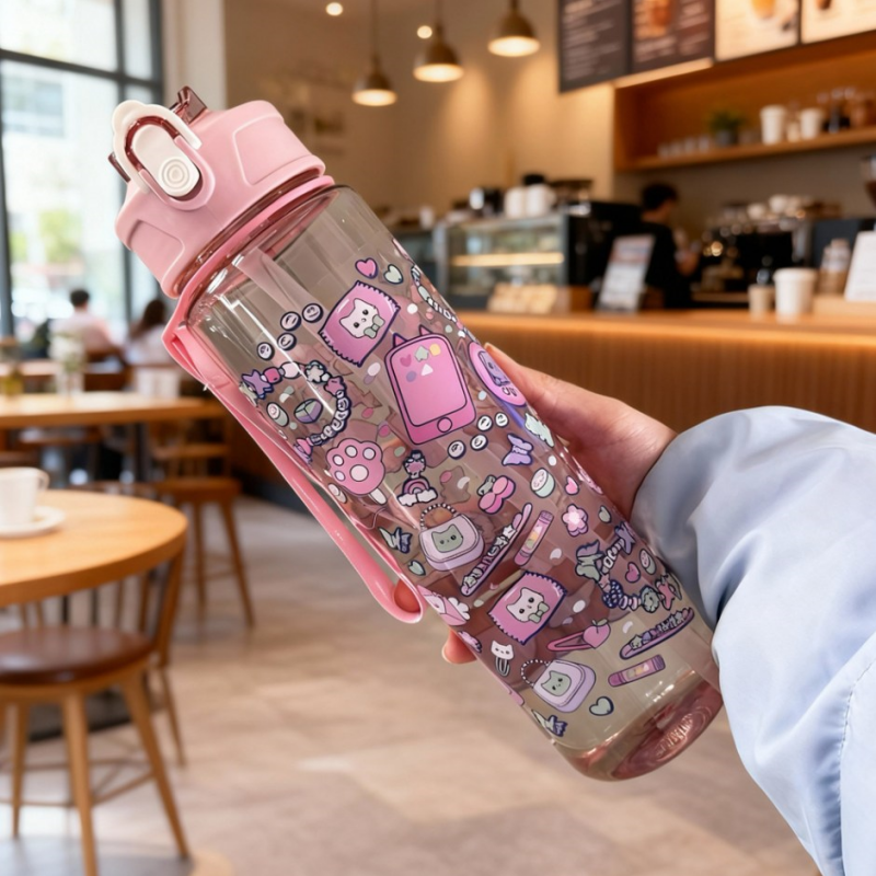 Convenient 750ml Water Bottle  - Travel Accessories Bottles recension och pris