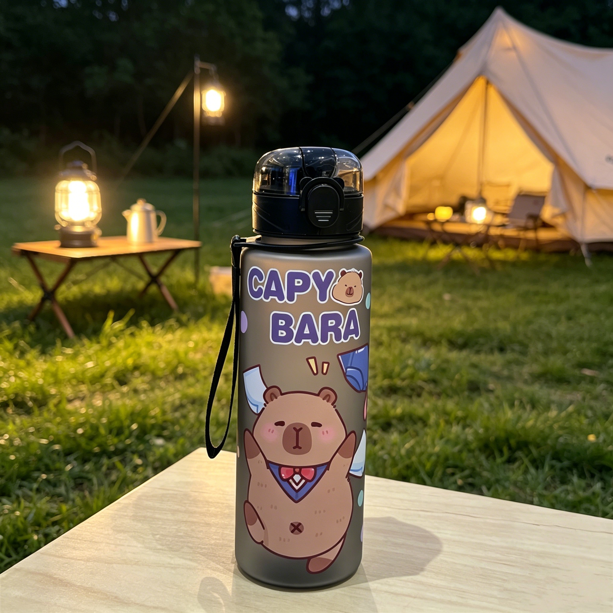 700ml Capybara Water Bottle Le - Travel Accessories Bottles recension och pris
