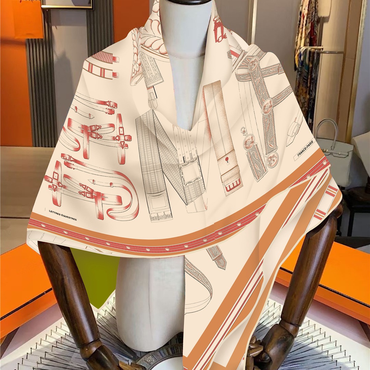 Faux Silk Wool Warm Scarf Wome - Travel Accessories High End recension och pris