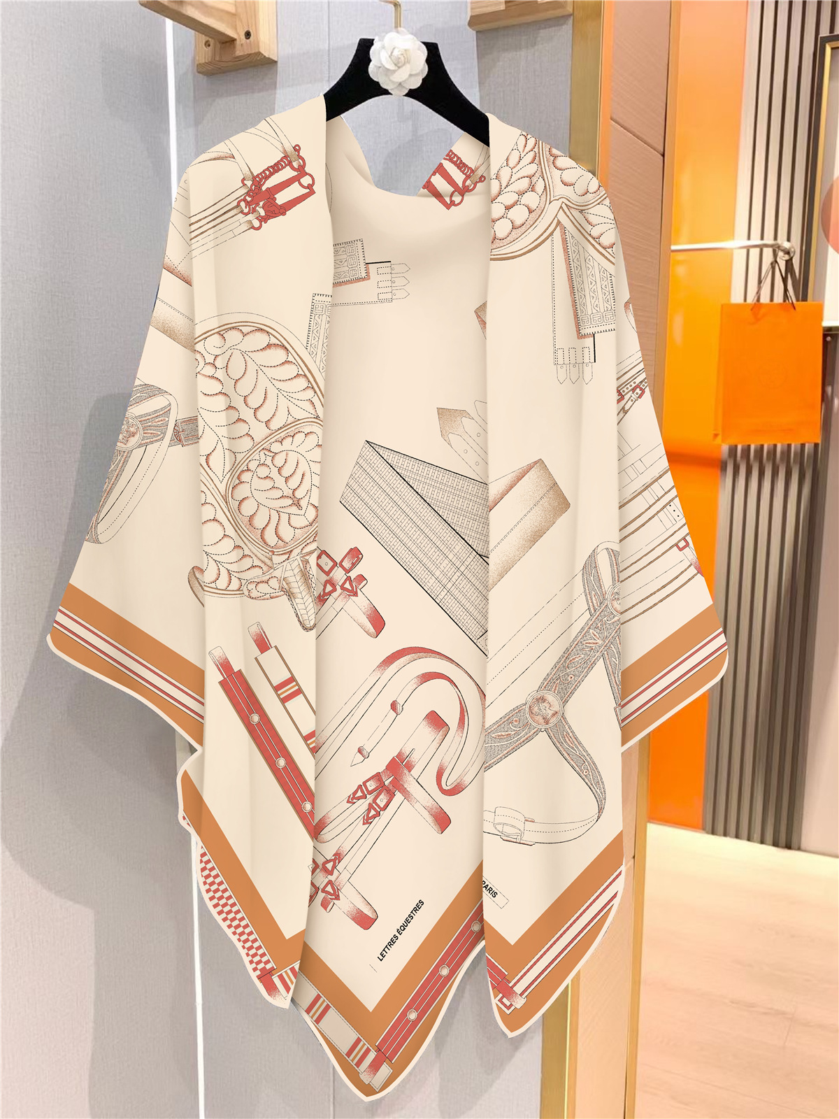 Faux Silk Wool Warm Scarf Wome - Travel Accessories High End recension och pris