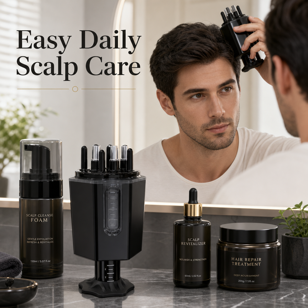 Portable Scalp Massage Comb Es - Travel Accessories Guide recension och pris