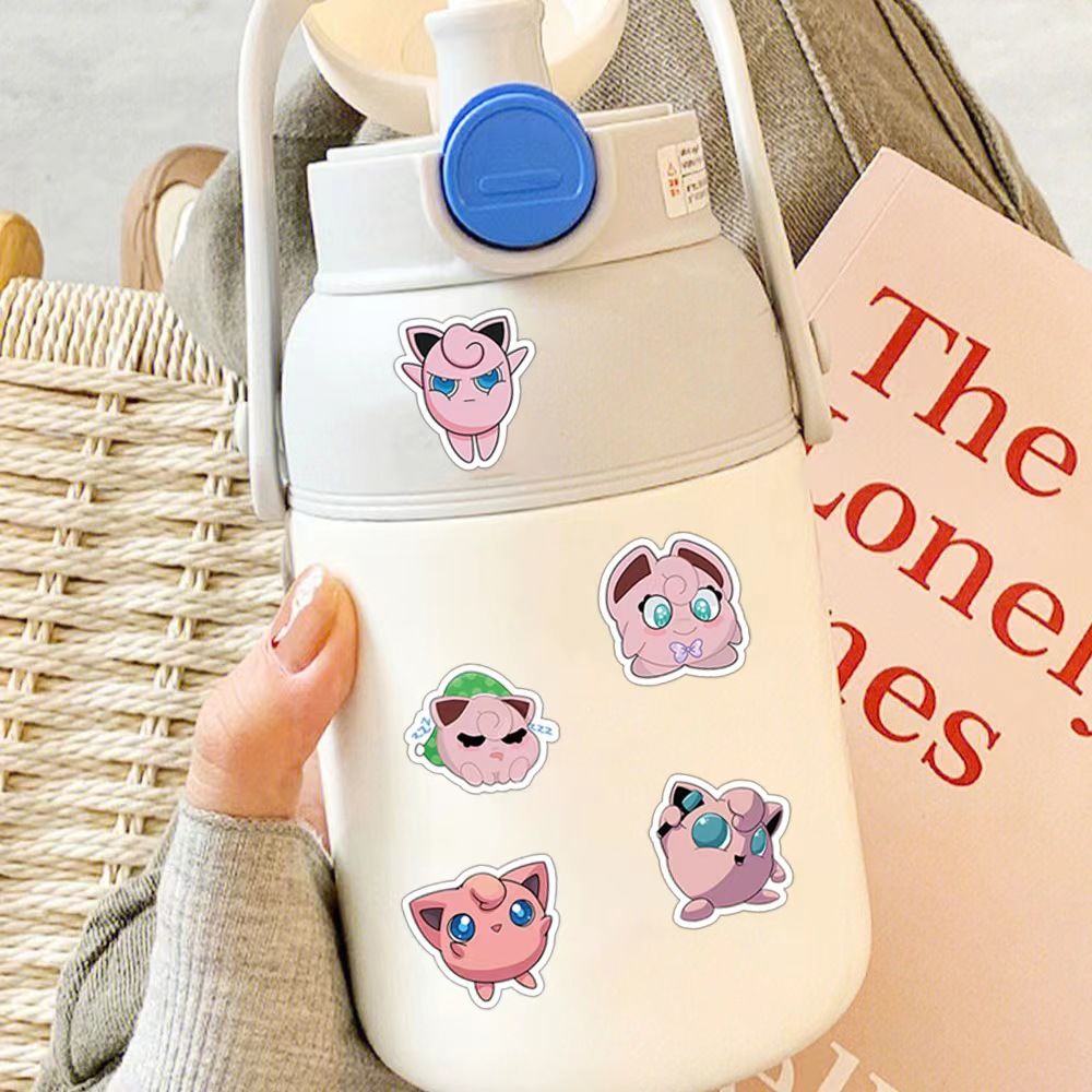 Pokémon 50 Cute Jigglypuff Sti - Sticker Luggage Decorative recension och pris