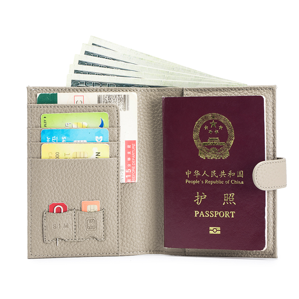 Genuine Cow Leather Passport H - Travel Accessories Bag For Men recension och pris