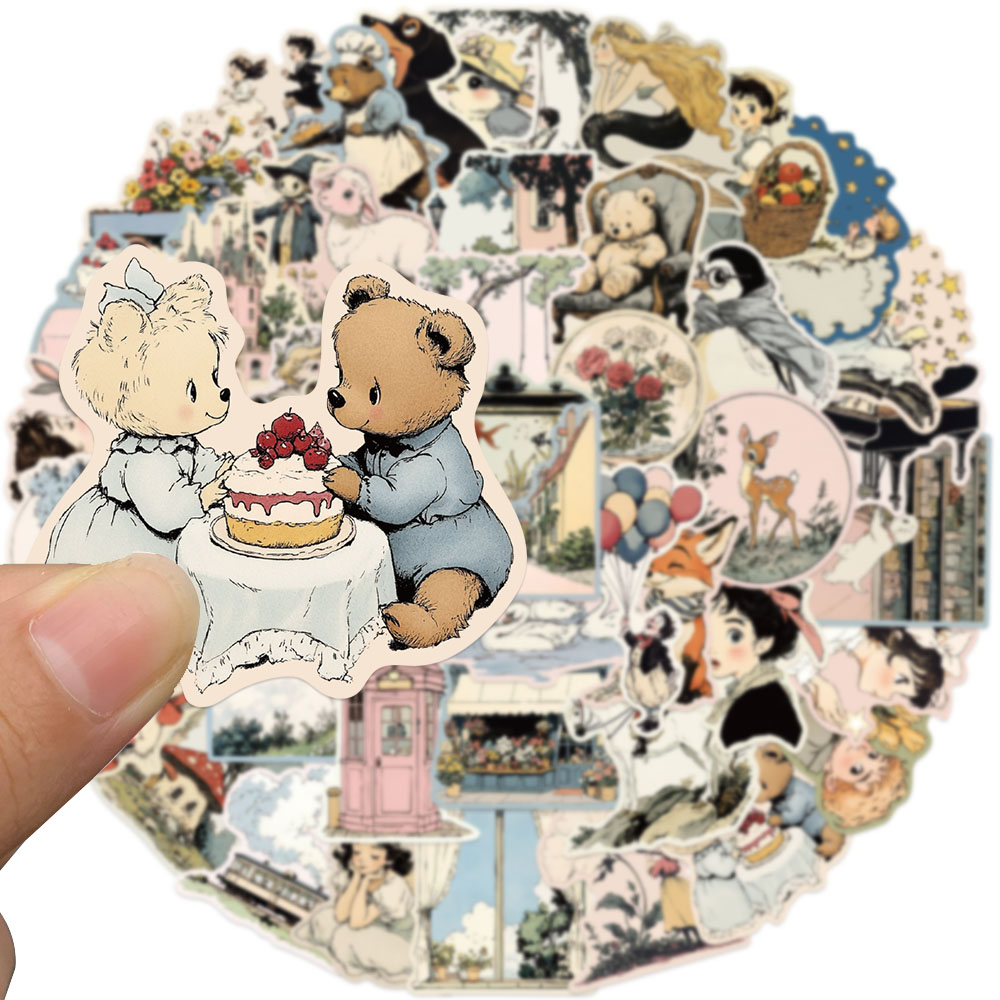 50pcs Comic World Sticker Cart - Sticker Luggage Decorative recension och pris