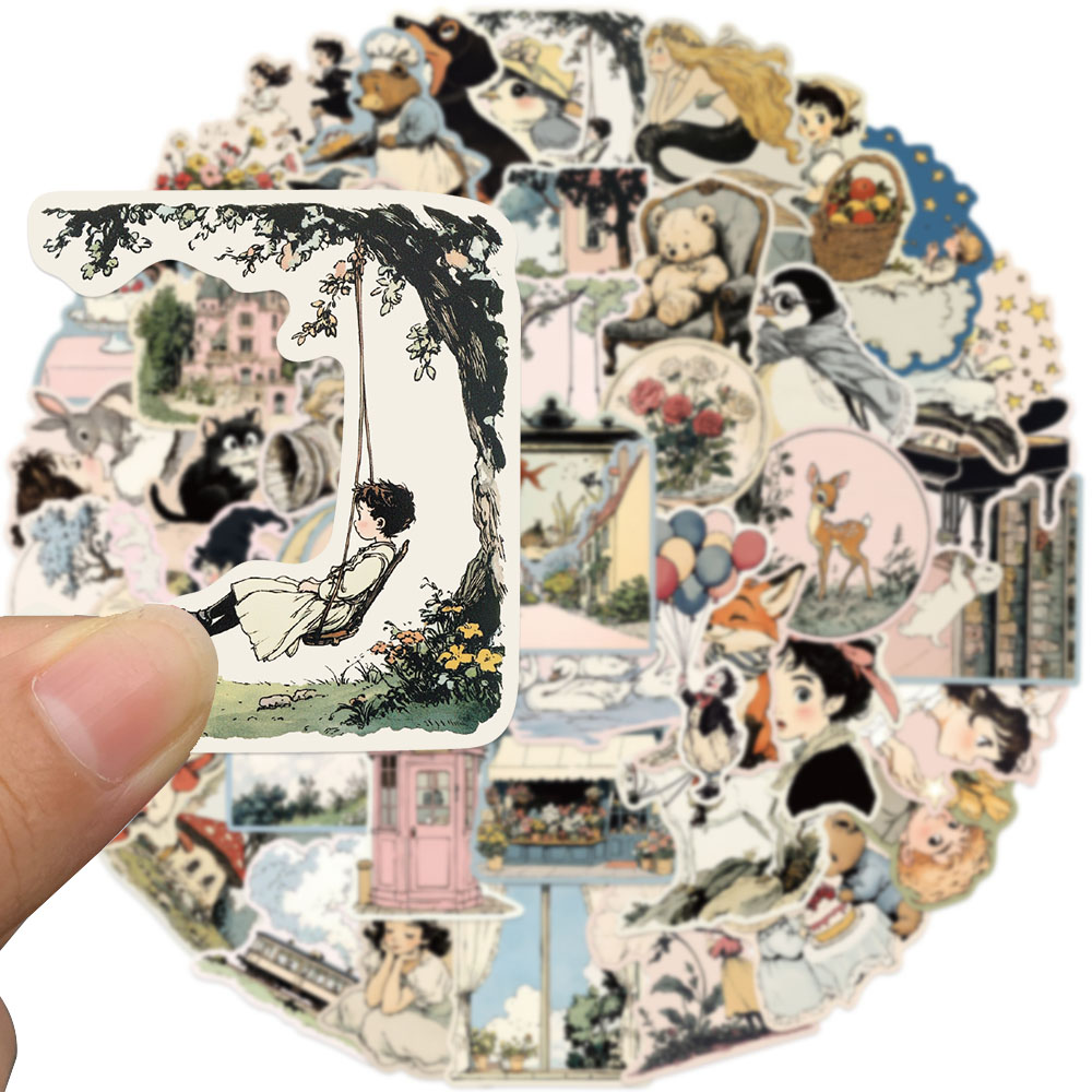 50pcs Comic World Sticker Cart - Sticker Luggage Decorative recension och pris