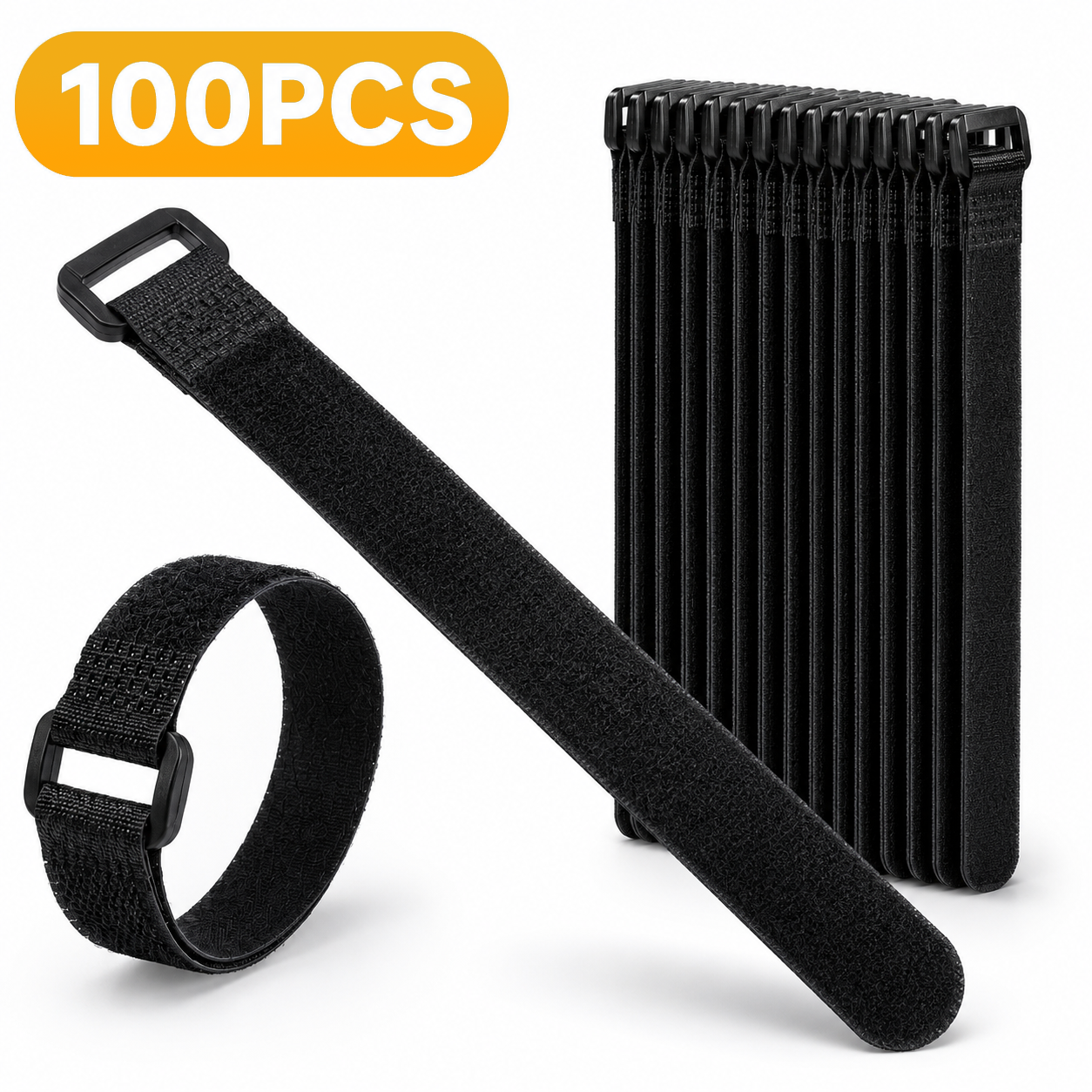 Velcros Straps Reusable Organi - Travel Accessories You Need recension och pris