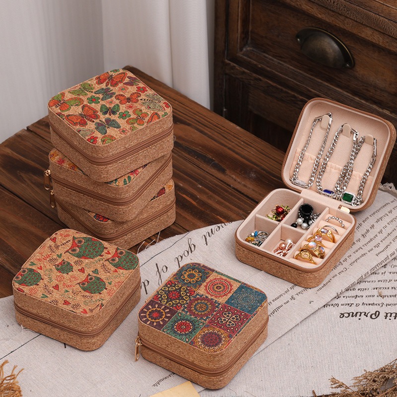 High-end Retro Wood Grain Prin - Travel Accessories High End recension och pris
