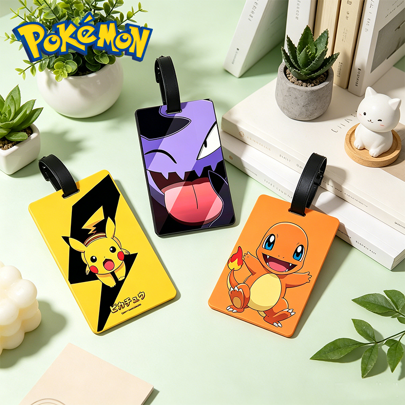 Pokemons Cartoon Luggage Tag K - Travel Accessories Bag For Men recension och pris