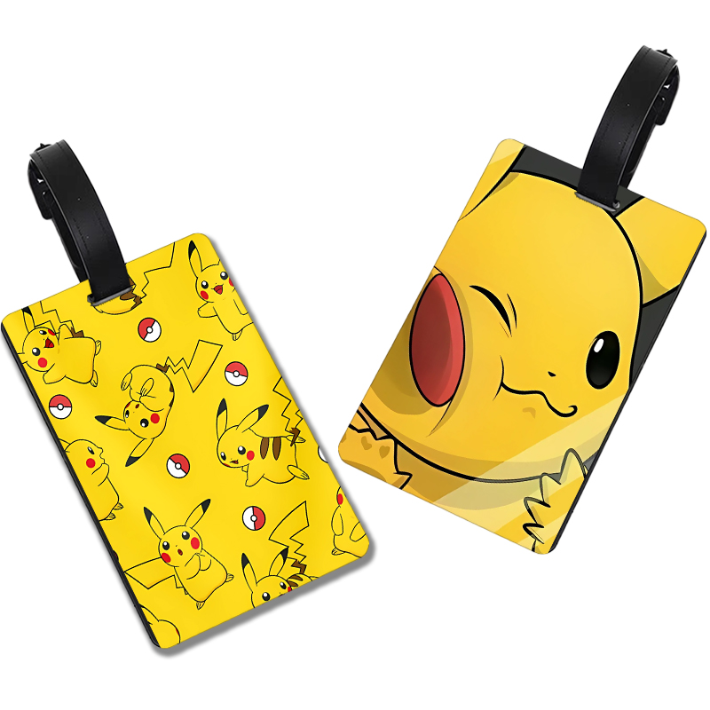 Pokemons Cartoon Luggage Tag K - Travel Accessories Bag For Men recension och pris