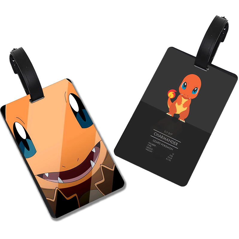 Pokemons Cartoon Luggage Tag K - Travel Accessories Bag For Men recension och pris