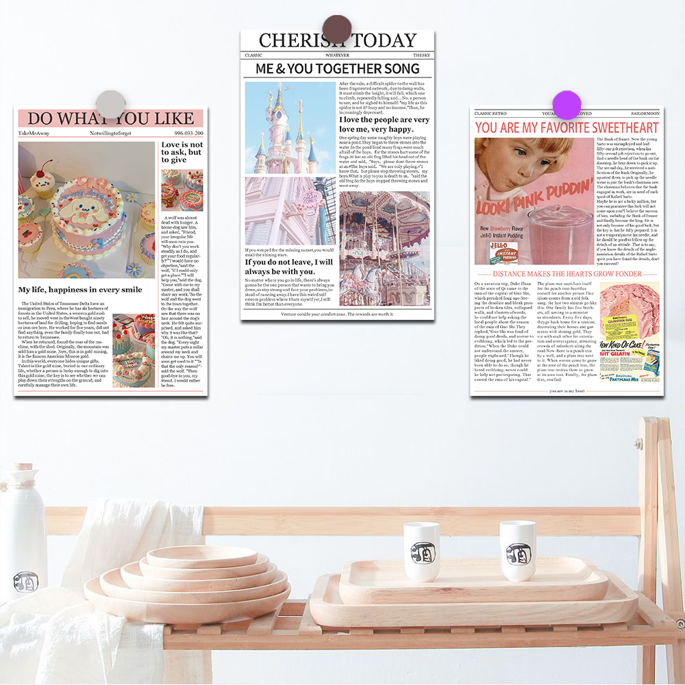 10×15CM 10PCS Pink Memory Post - Sticker Luggage Decorative recension och pris