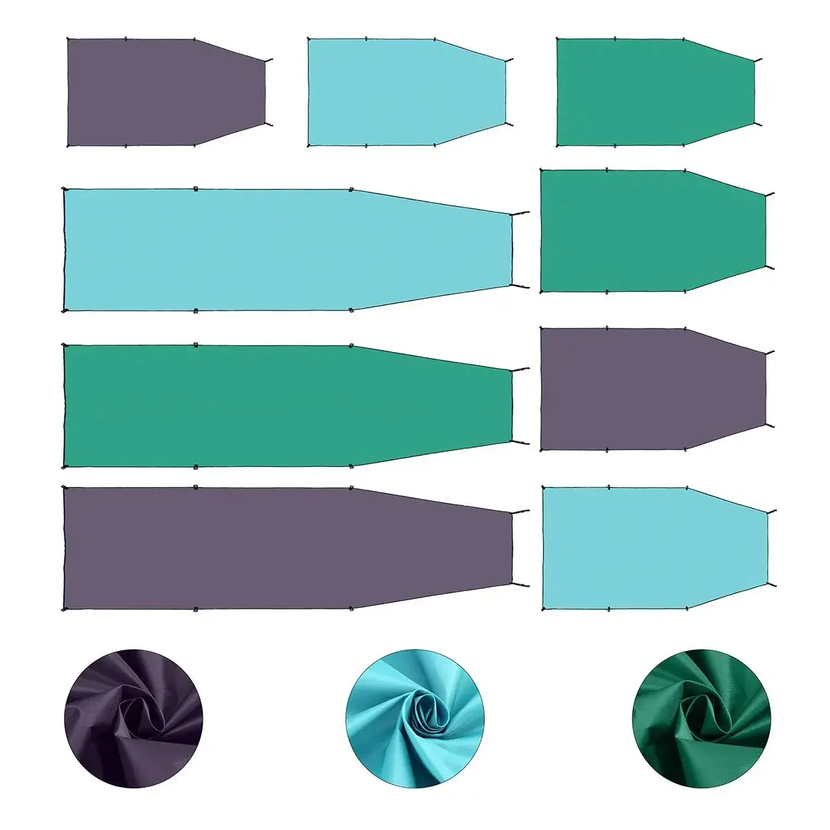 1 Set Outdoor Sun Shelter Port - Travel Accessories You Need recension och pris