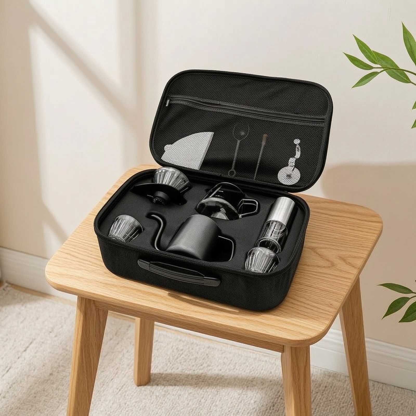Travel Coffee Maker Kit Portab - Portable Travel Kettle recension och pris