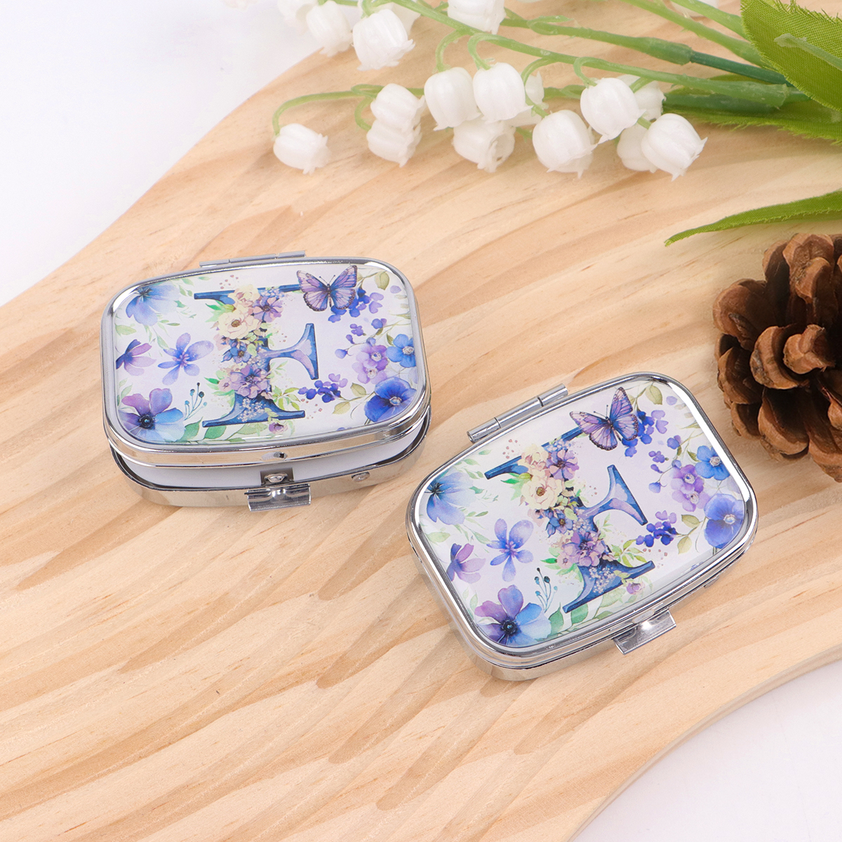 English Letter Pill Boxes Flow - Travel Accessories For Japan recension och pris