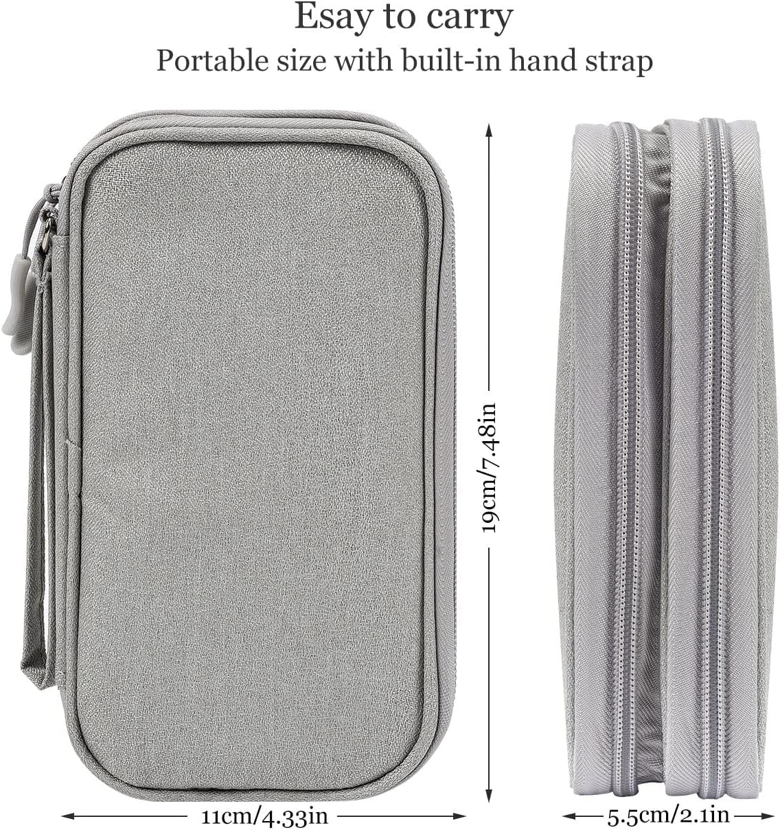 Travel Organizer Bag Cable Sto - Cable Organizer Travel recension och pris