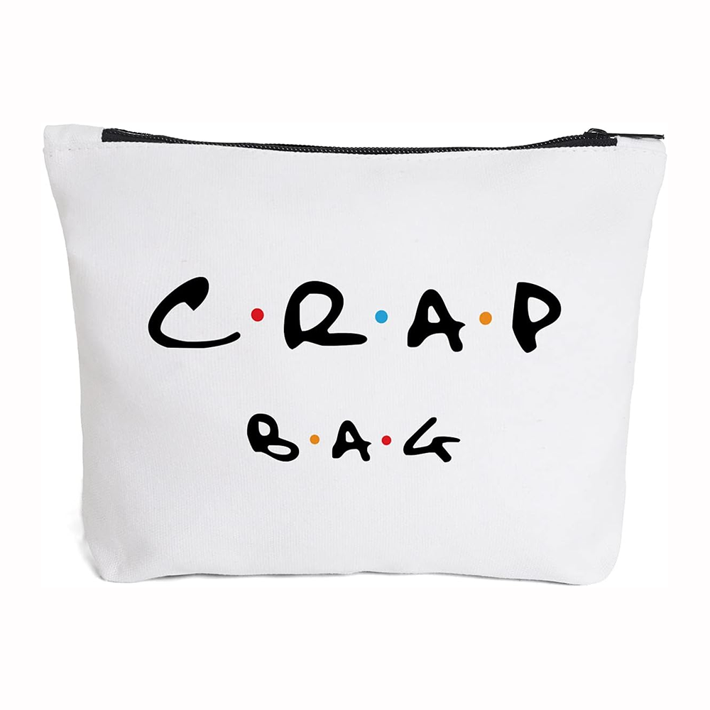CRAP BAG Friends Funny Birthda - Travel Accessories Toiletry Bag recension och pris