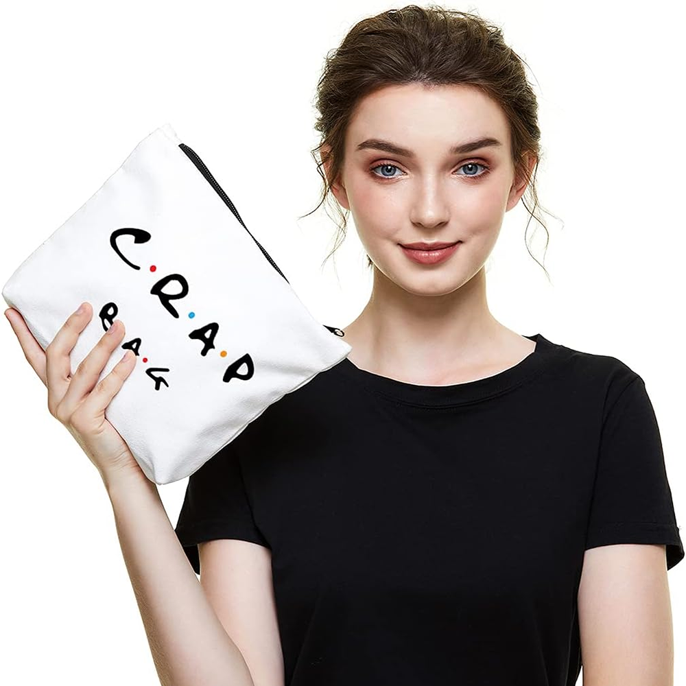 CRAP BAG Friends Funny Birthda - Travel Accessories Toiletry Bag recension och pris