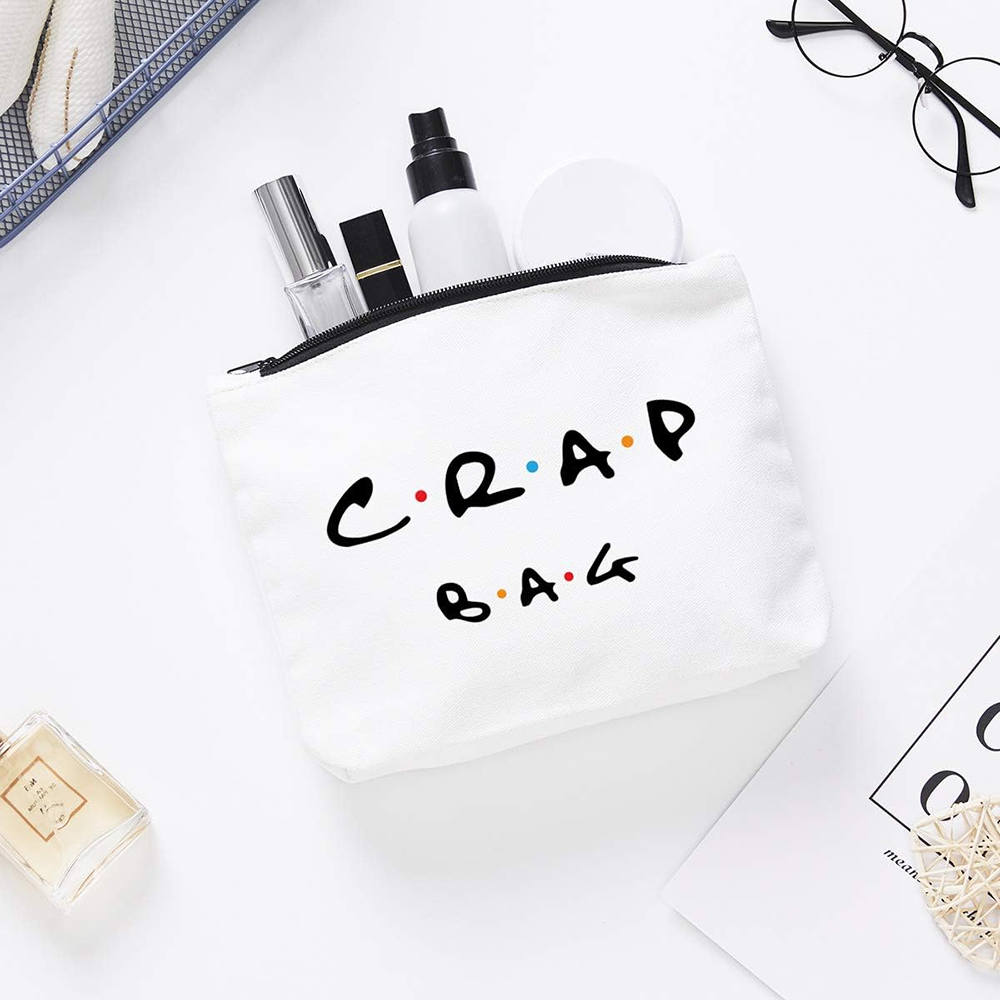 CRAP BAG Friends Funny Birthda - Travel Accessories Toiletry Bag recension och pris
