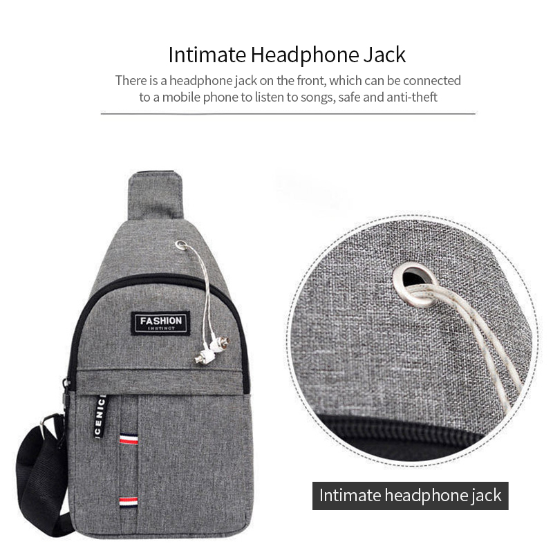 Men's Chest Bags Casual Waist  - Travel Accessories Bag For Men recension och pris