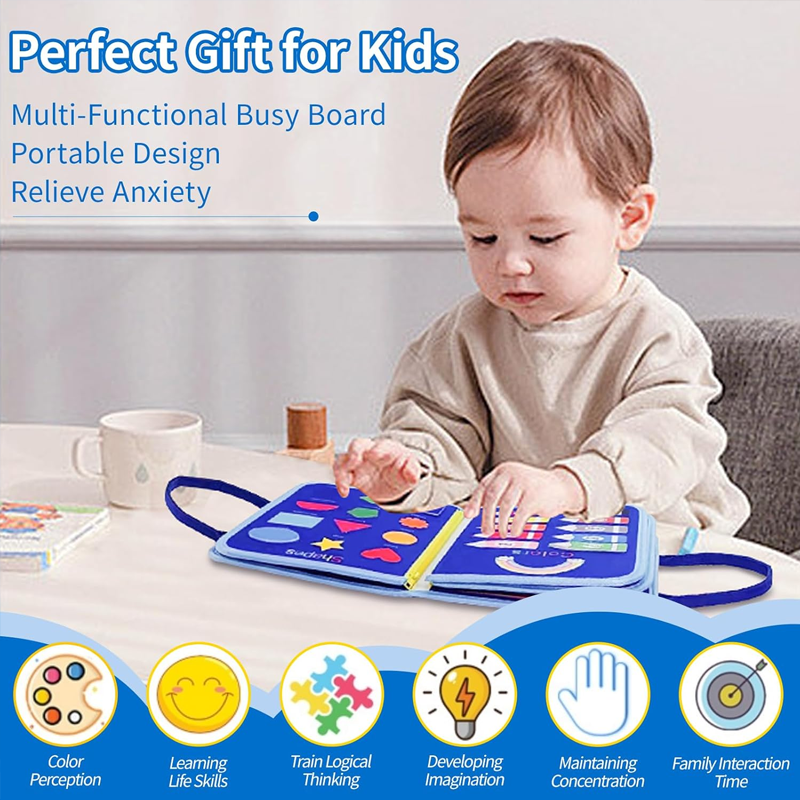 New Busy Board for Toddlers Se - Travel Accessories Market recension och pris