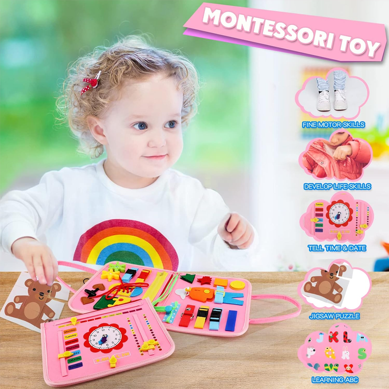 New Busy Board for Toddlers Se - Travel Accessories Market recension och pris