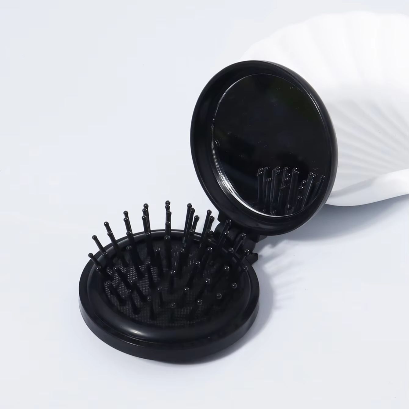 1pc portable folding hair brus - Travel Accessories For Elderly recension och pris