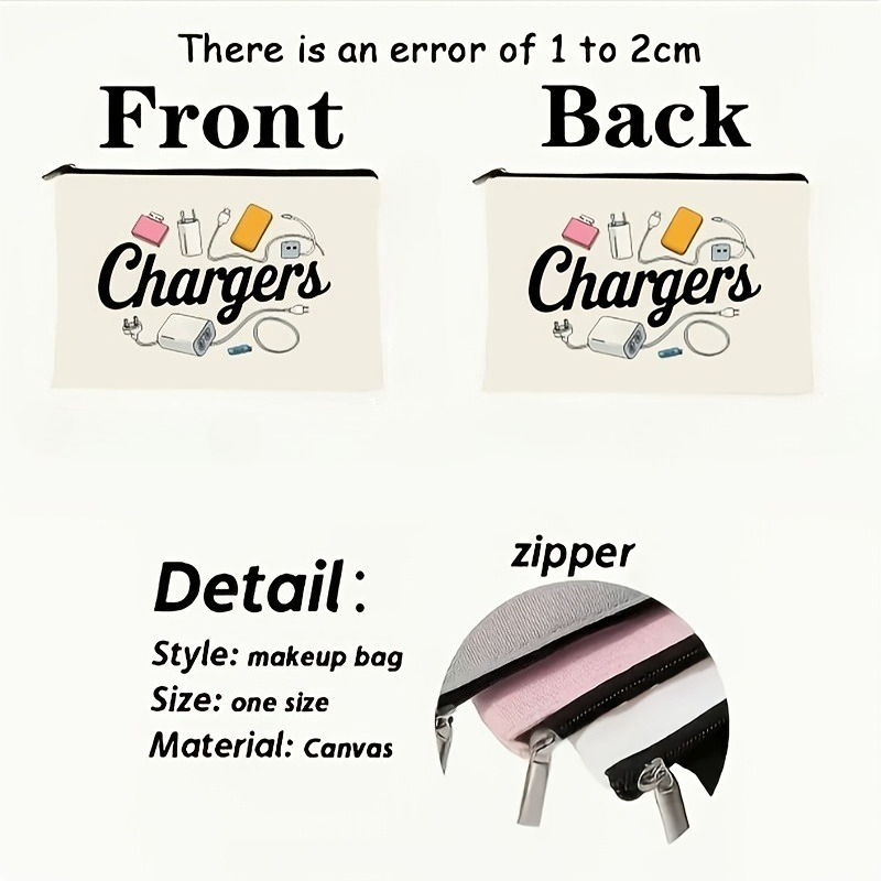 1Pc Digital Charging Accessori - Travel Accessories Toiletry Bag recension och pris