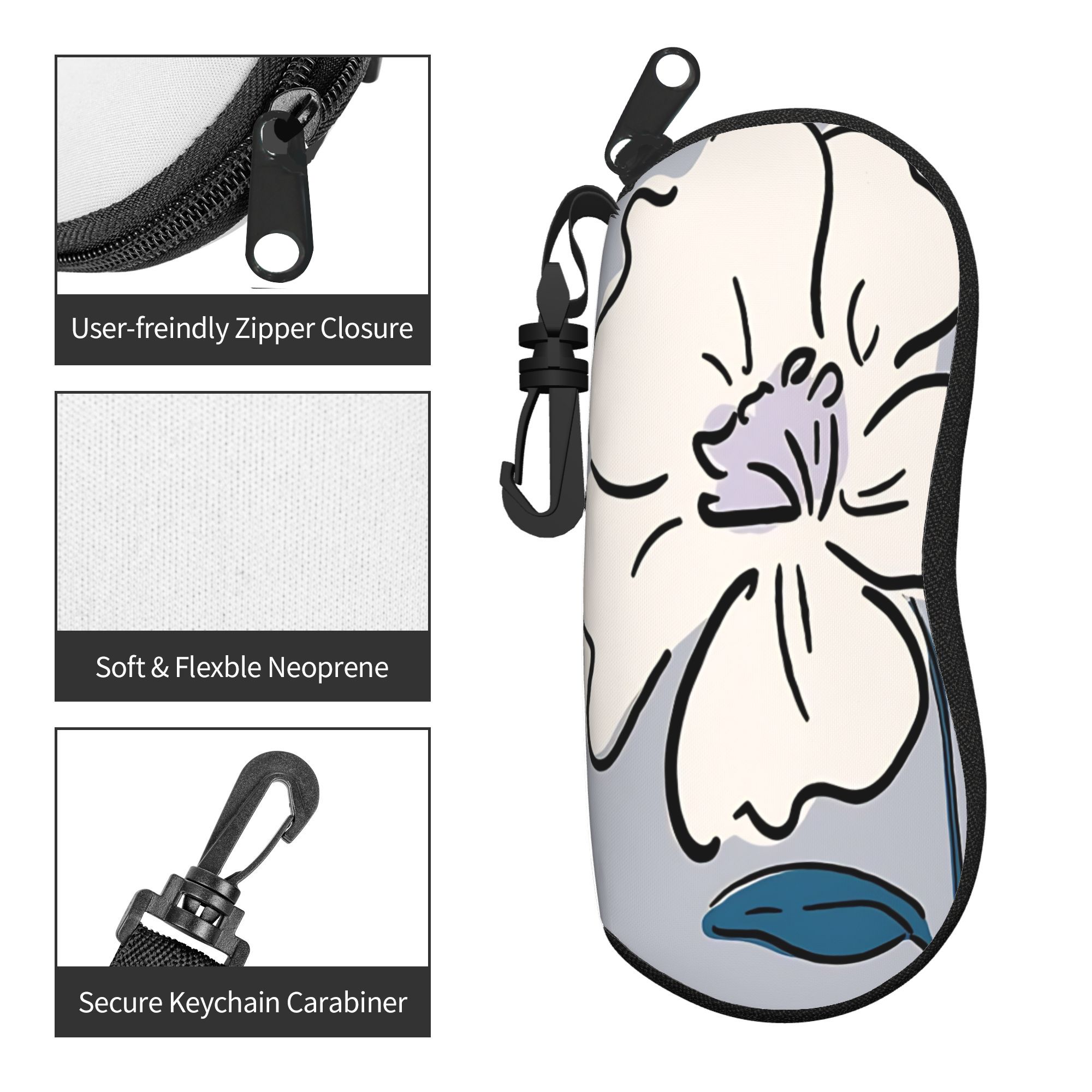 Flower Market  Glasses Case Co - Travel Accessories Market recension och pris