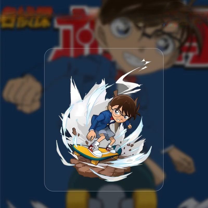 Detective Conan Cartoon Skateb - Sticker Luggage Decorative recension och pris