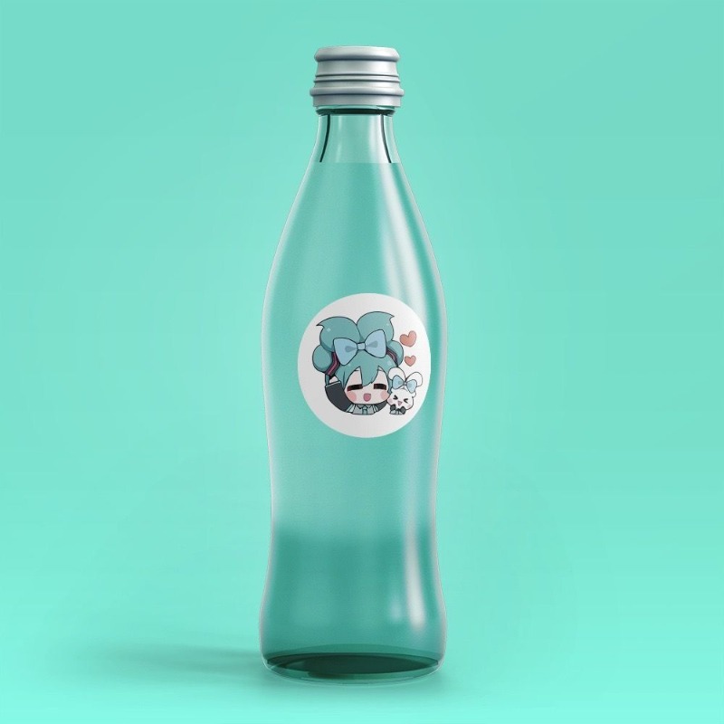 Ins Aesthetic Cute Hatsune Mik - Sticker Luggage Decorative recension och pris