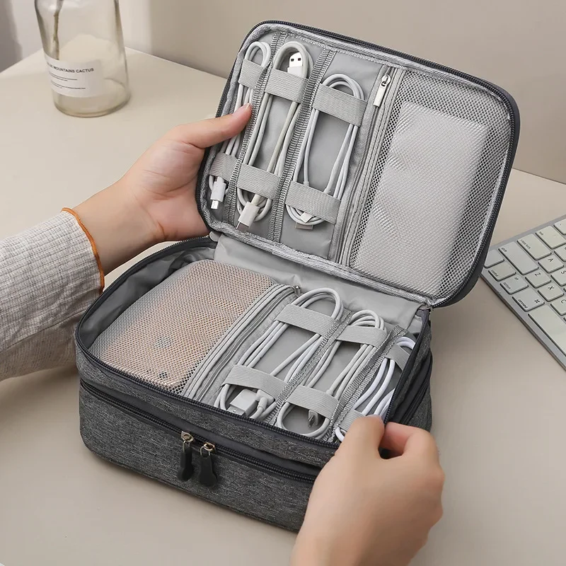 3 Tier Portable USB Line Holde - Travel Ziplock Bags recension och pris