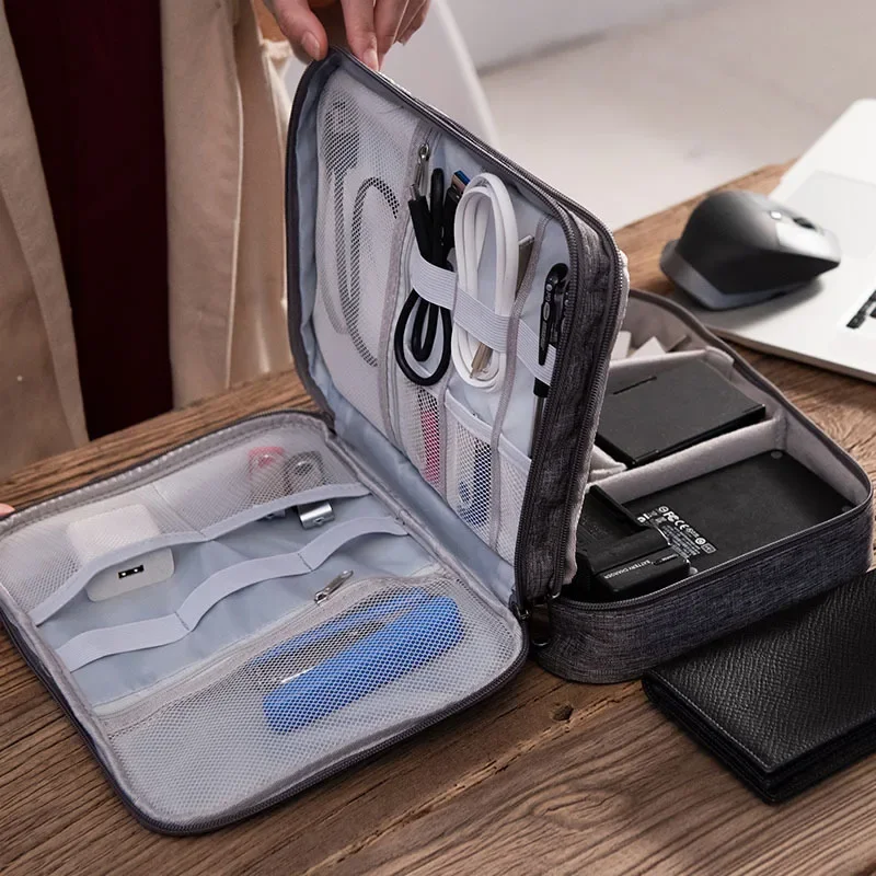 3 Tier Portable USB Line Holde - Travel Ziplock Bags recension och pris