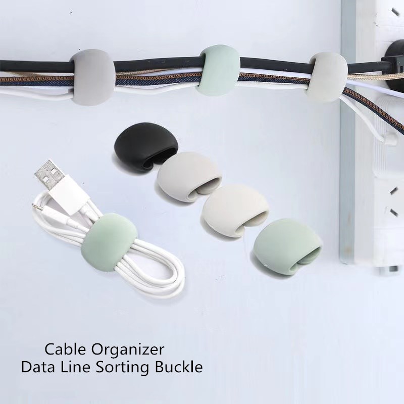 Portable Cable Clips Desktop U - Cable Organizer Travel recension och pris
