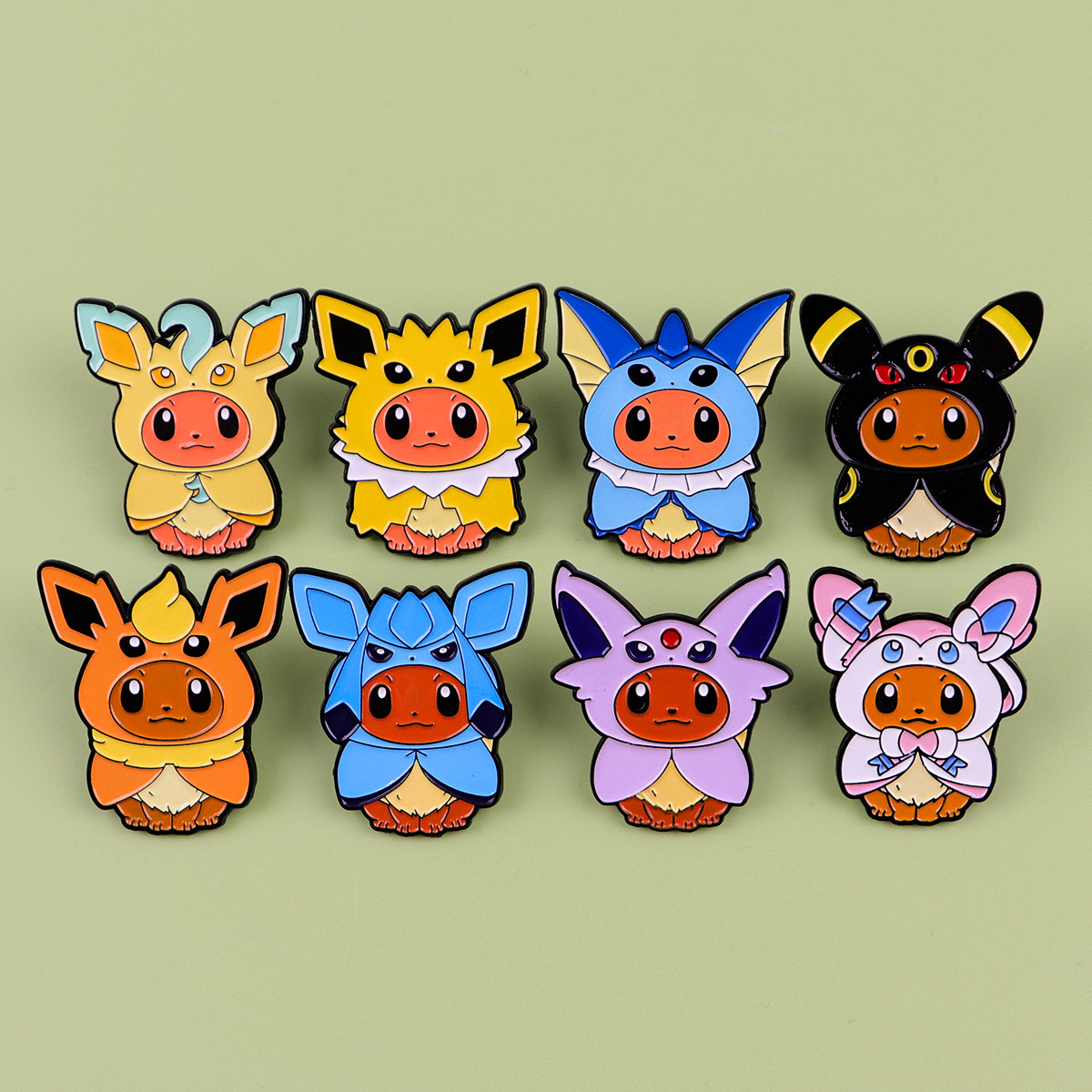 Kawaii Pokemon Anime Eevee Cos - Travel Accessories For Japan recension och pris