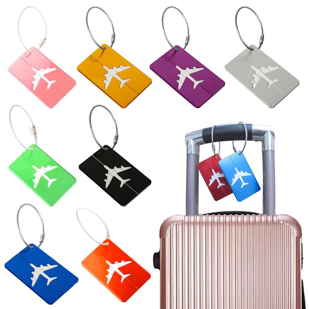 Aluminium Travel Luggage Tags  - Travel Accessories In Bulk recension och pris